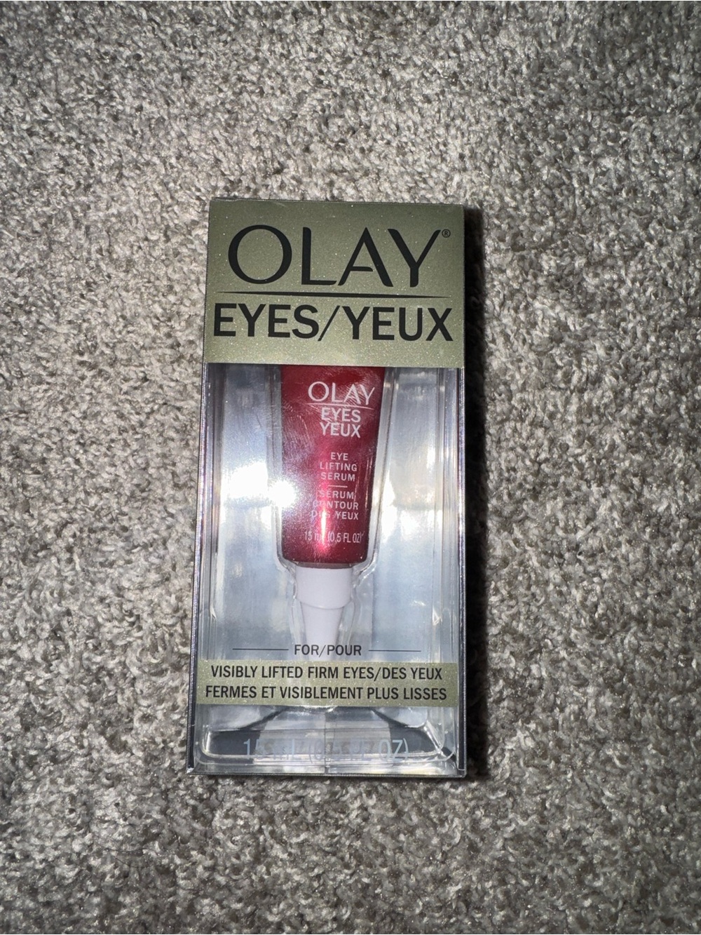 OLAY Eyes Eye Lifting Serum - Metallic Red Tube